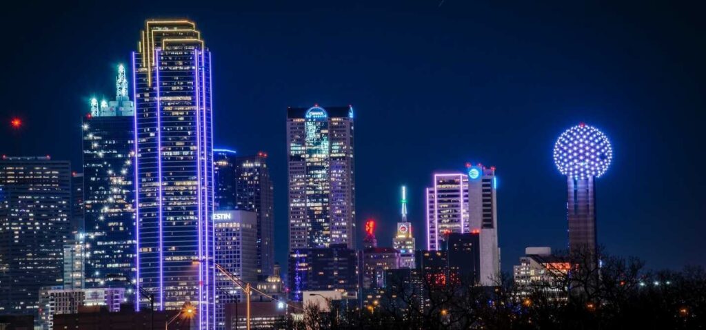 Dallas, Texas city skyline
