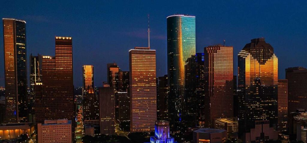 Houston, Texas city skyline